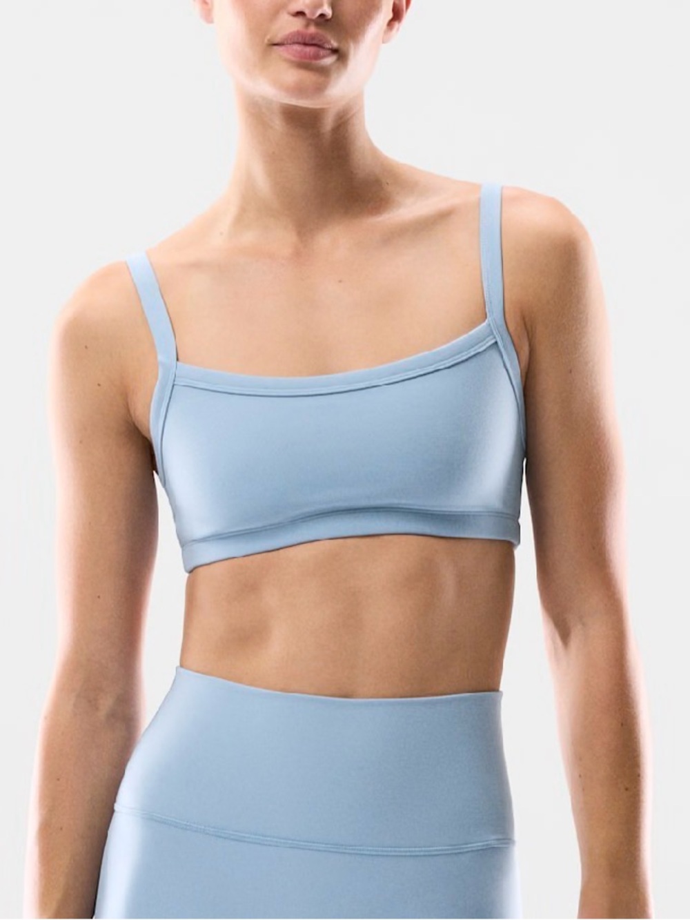 NWT Aritzia Golden Light Gray Bralette Top